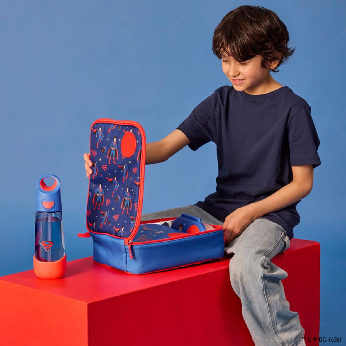 BBox Tritan Drink Bottle 600ml Superman -4- bebemaman