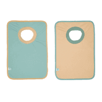 Babycalin Lot de 2 Bavoirs Passe Tête 6m