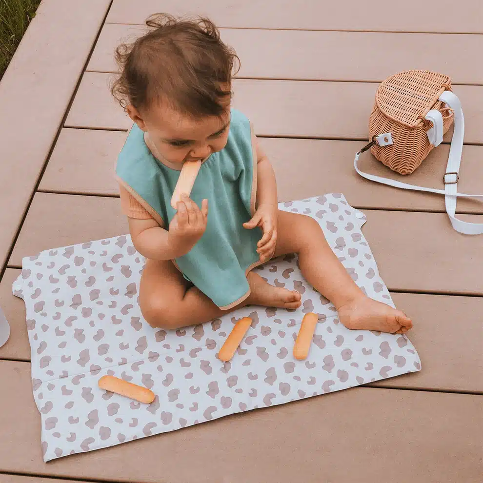 Babycalin Lot de 2 Bavoirs Passe Tête 6m -3- bebemaman