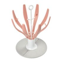 Beaba Egouttoir à Biberons Pliable Flower Old Pink