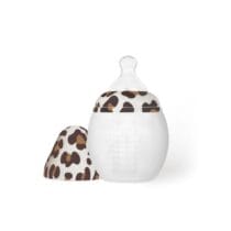 Élhée Biberon Anti Colique en Silicone Médical 0m+ 150ml Léopard