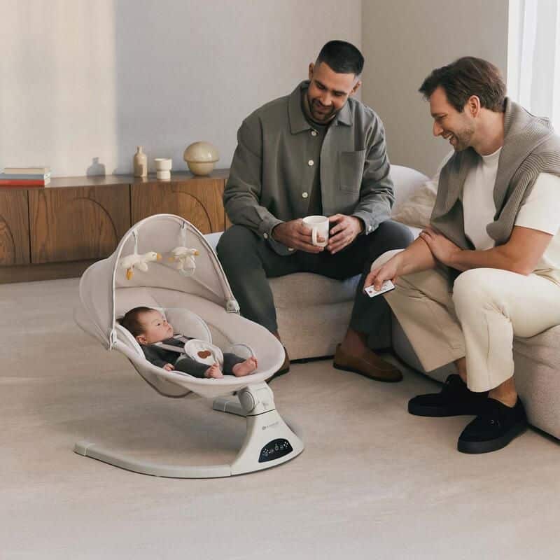 Kinderkraft Balancelle Tulsy Gris -5- bebemaman