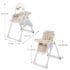 Kinderkraft Chaise Haute 2en1 Tummie Beige