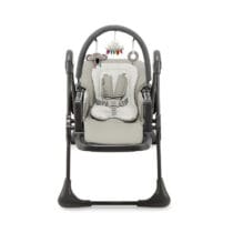 Kinderkraft Chaise Haute 2en1 Tummie Gris