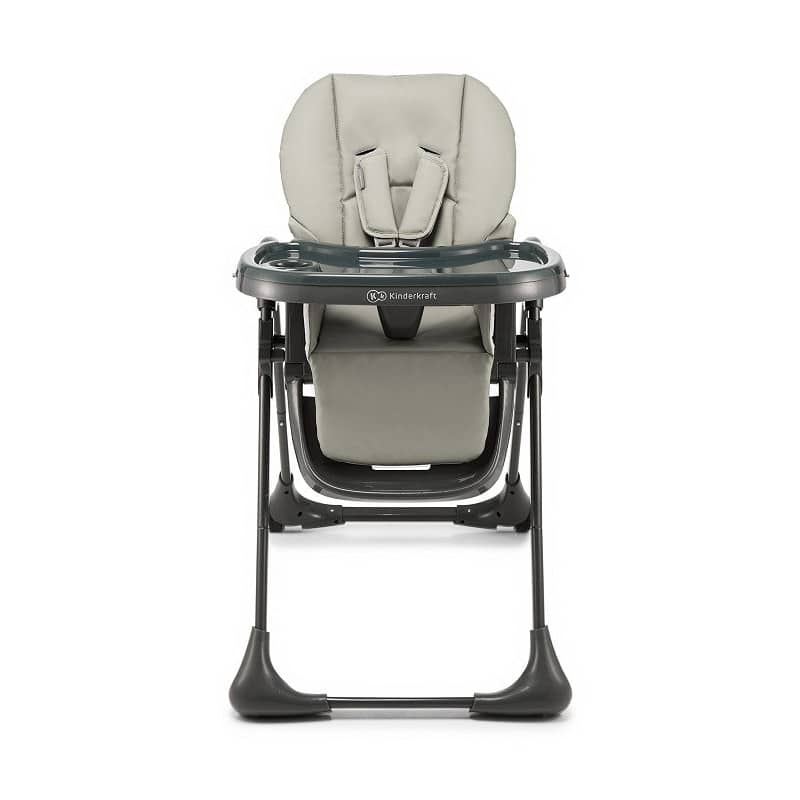 Kinderkraft Chaise Haute 2en1 Tummie Gris -3- bebemaman