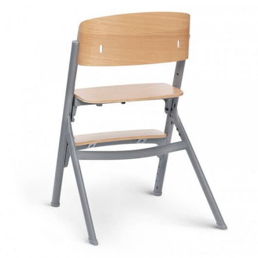 Kinderkraft Chaise Haute 4en1 Livy avec Transat Calmee Oak -5- bebemaman