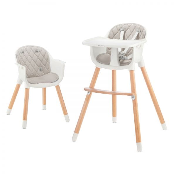Kinderkraft Chaise Haute Sienna Gris