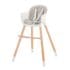 Kinderkraft Chaise Haute Sienna Gris