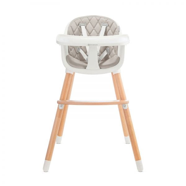 Kinderkraft Chaise Haute Sienna Gris -3- bebemaman