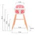Kinderkraft Chaise Haute Sienna Rose