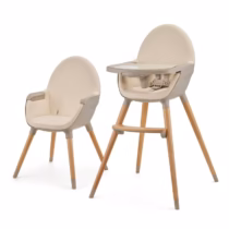 Kinderkraft Chaise Haute évolutive 2en1 Fini 2 Beige