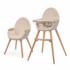 Kinderkraft Chaise Haute évolutive 2en1 Fini 2 Beige