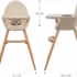 Kinderkraft Chaise Haute évolutive 2en1 Fini 2 Beige