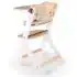 Kinderkraft Chaise Haute évolutive Enock en Bois avec Coussin