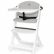 Kinderkraft Chaise Haute évolutive Enock en Bois avec Coussin