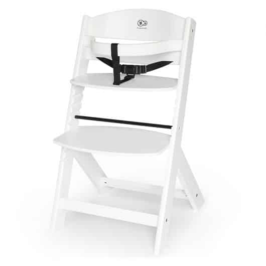 Kinderkraft Chaise Haute évolutive Enock en Bois avec Coussin – 4- bebemaman