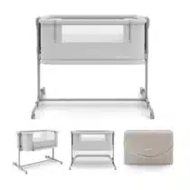 Kinderkraft Lit Cododo 3en1 Nestee Grow 2 - Gris Clair