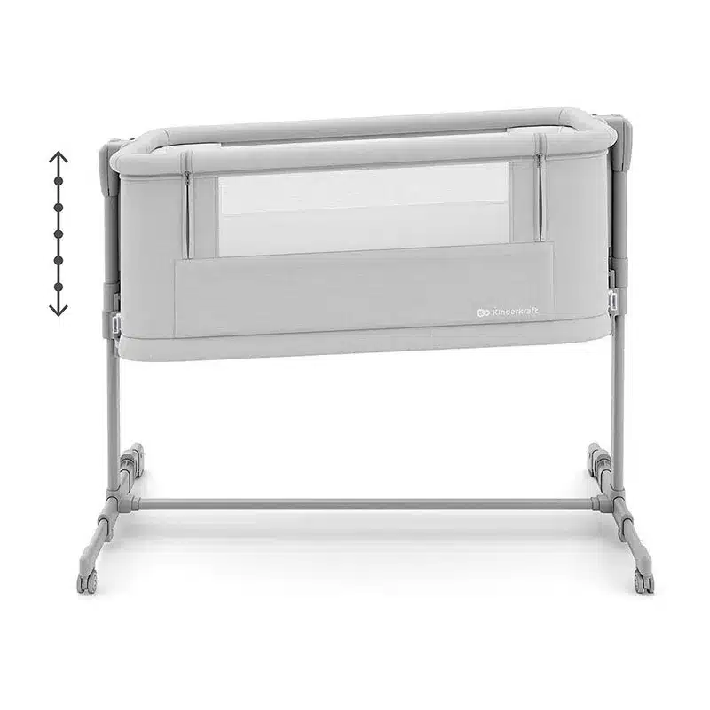 Kinderkraft Lit Cododo 3en1 Nestee Grow 2 – Gris Clair -6- bebemaman