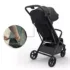 Kinderkraft Poussette de Voyage Légère Nubi 3 Noir
