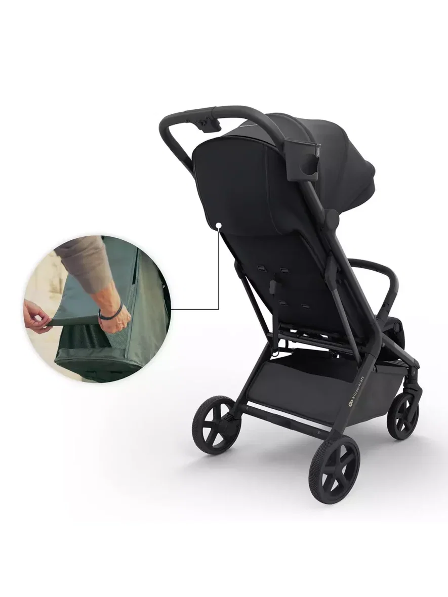 Kinderkraft Poussette de Voyage Légère Nubi 3 Noir -5- bebemaman