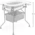 Kinderkraft Table à Langer et Baignoire Bubbly 5en1 Gris