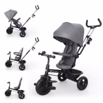 Kinderkraft Tricycle Aston 2 Plus 6en1 Gris