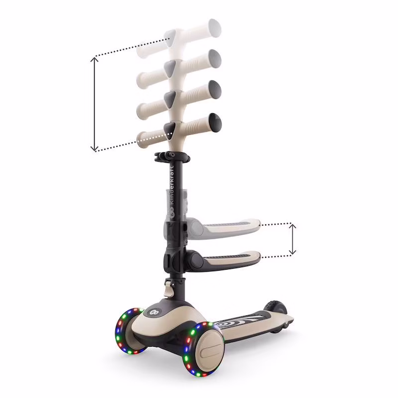 Kinderkraft Trottinette 2en1 Halley 2 Blanc -6- bebemaman