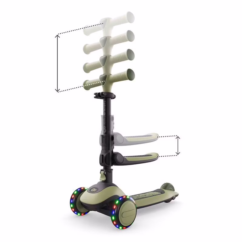 Kinderkraft Trottinette 2en1 Halley 2 Vert -5- bebemaman