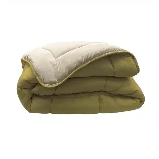 Mon P’tit Dodo Couette Bicolores 100x140cm Olive
