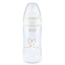 Nuk Biberon first choice+ Température Control 300ml 0-6m Blanc