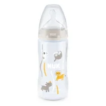 Nuk Biberon first choice+ Température Control 300ml 0-6mois Animaux