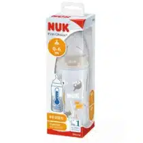 Nuk Biberon first choice+ Température Control 300ml 0-6mois Animaux