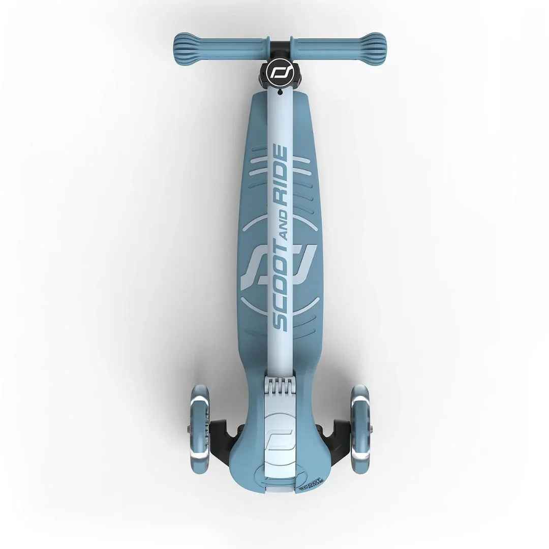 Scoot And Ride Trottinette Highwaykick 3S 3ans+ Steel -3- bebemaman