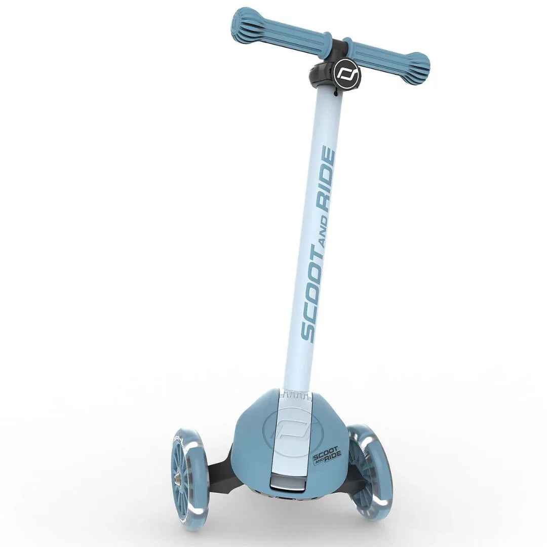 Scoot And Ride Trottinette Highwaykick 3S 3ans+ Steel -6- bebemaman