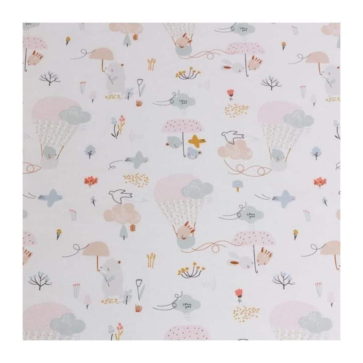 Tinéo Matelas Nomade 60x120x4cm Balloons -1- bebemaman