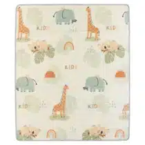 Tinéo Tapis de Jeu XXl Reversible Multicolore de Tidy tot