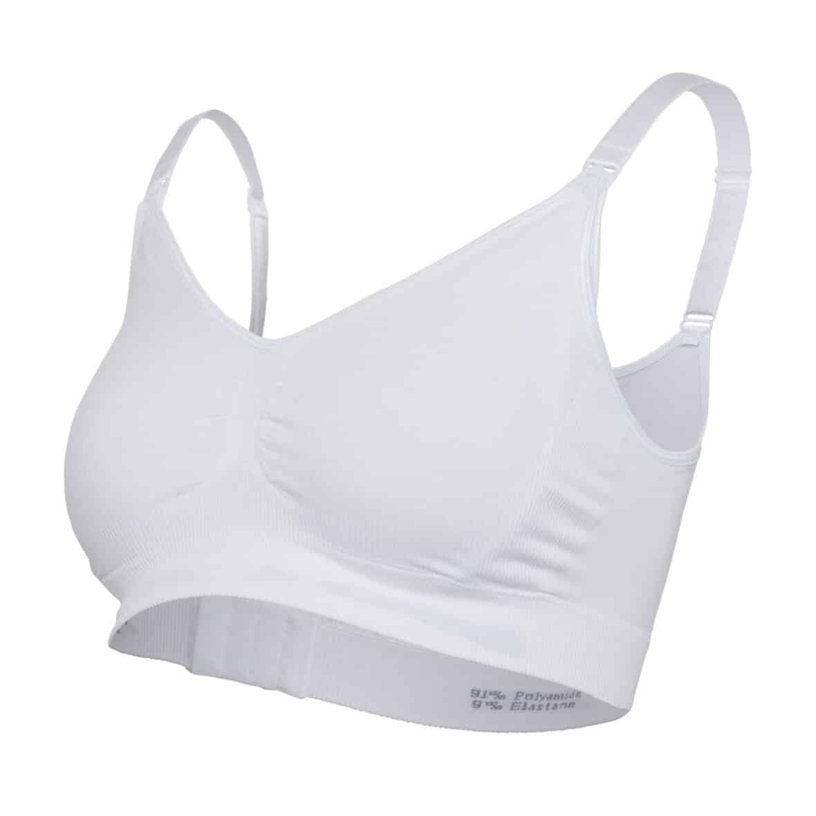Carriwell soutien-gorge d’allaitement S M Blanc -2-bebemaman