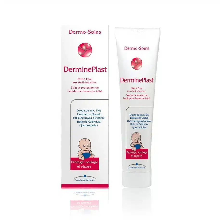 Dermine Plaste Bébé Crème Dermatologique Protectrice et Apaisante 80g