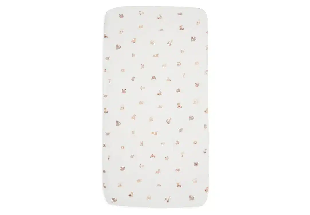 Jollein Drap Housse Jersey 60x120cm Animal Friends -2- bebemaman