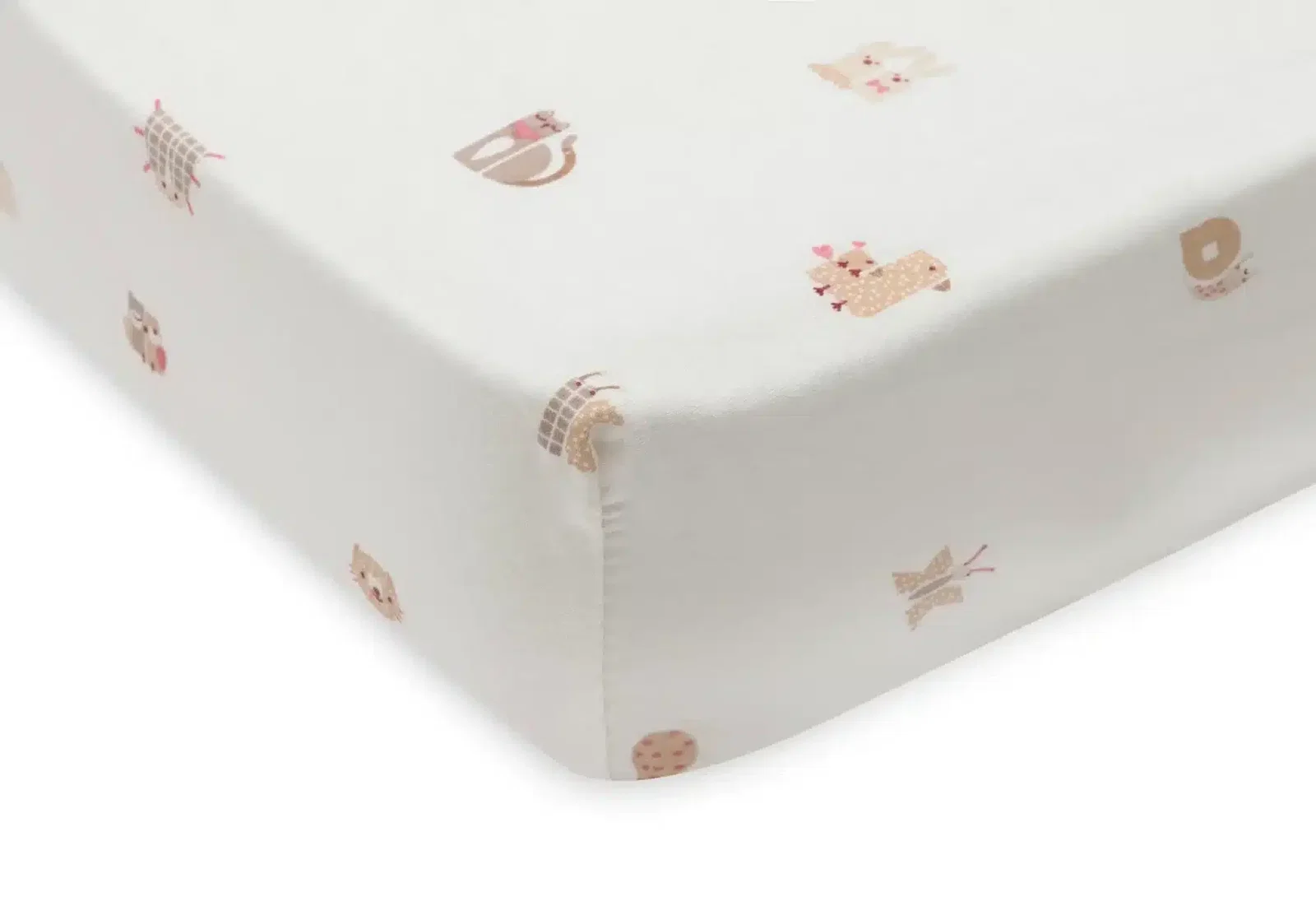Jollein Drap Housse Jersey 60x120cm Animal Friends -3- bebemaman