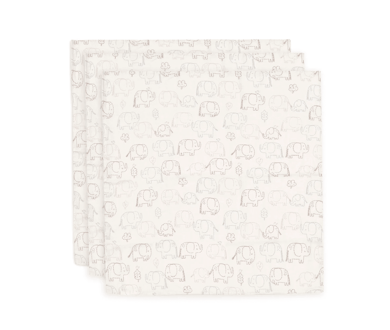Jollein Drap Housse Jersey 70x70cm – Elephant Tales
