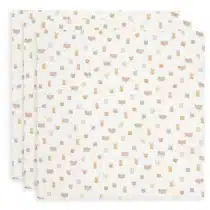 Jollein Lot de 3 Langes Jollies en Coton 70x70 cm