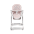 Kinderkraft Chaise haute 2en1 Lastree Rose