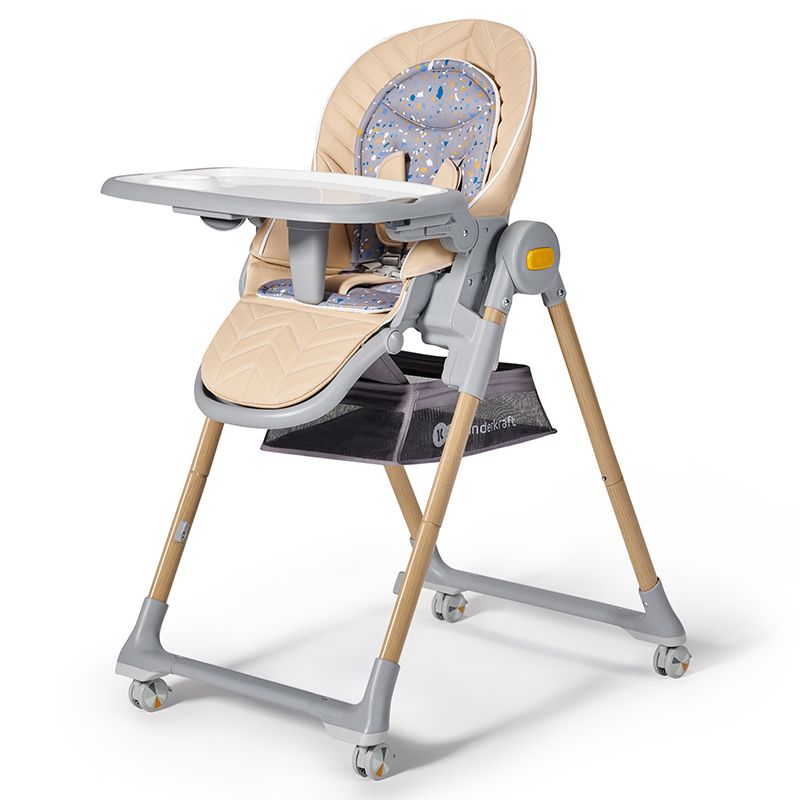 Kinderkraft Chaise haute 2en1 Lastree Wood -2- bebemaman