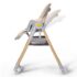 Kinderkraft Chaise haute 2en1 Lastree Wood
