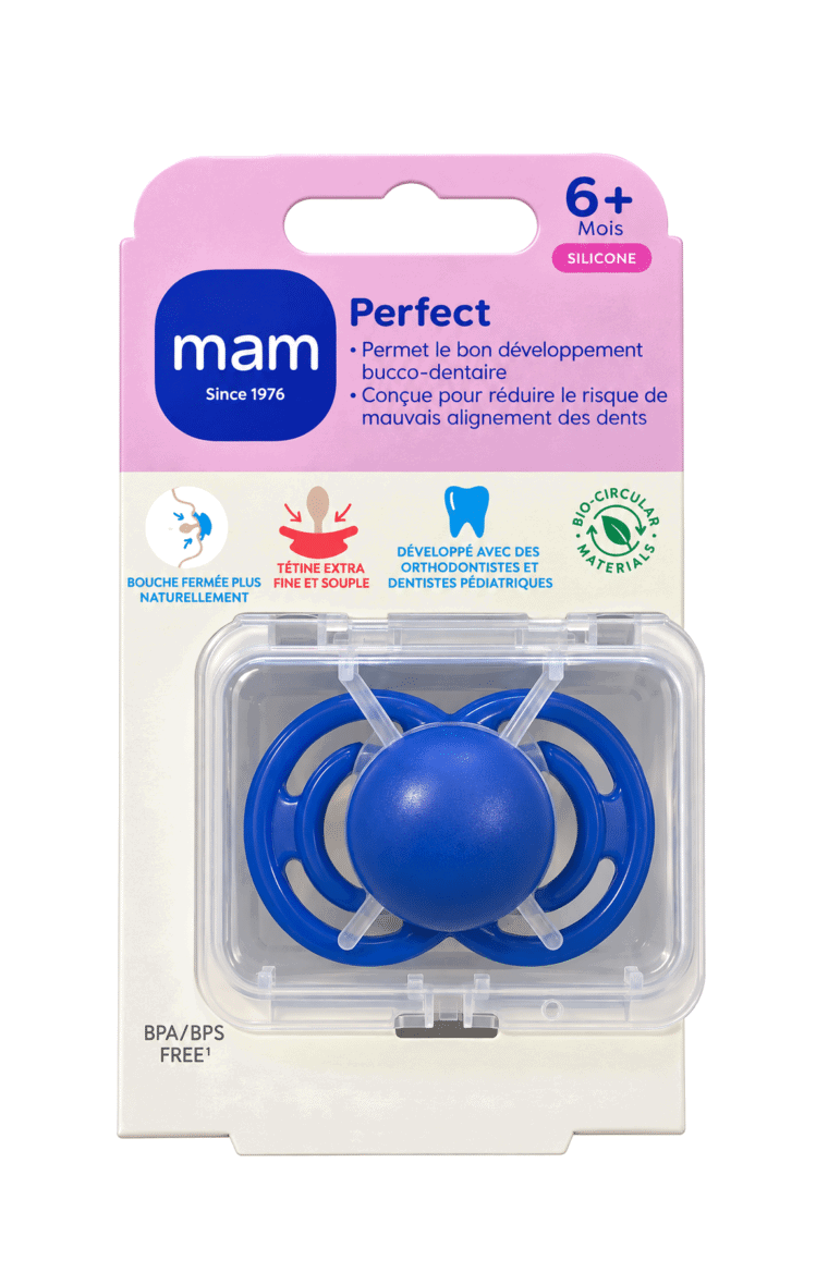 Mam Sucette Perfect 6mois+ -Blue foncé