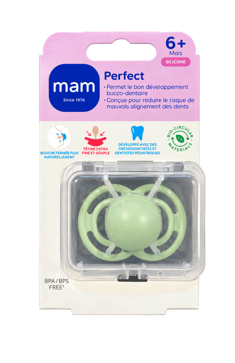 Mam Sucette Perfect 6mois+ -Vert