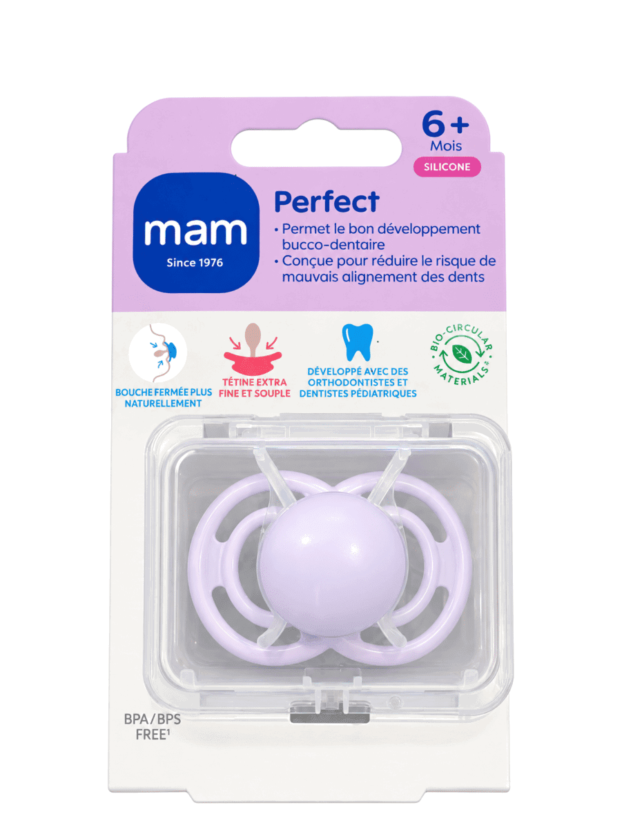 Mam Sucette Perfect 6mois+ -Violet