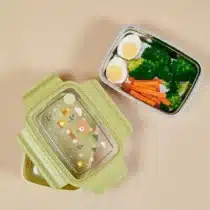 Miniland Boîte à Lunch Acier Inoxydable vert