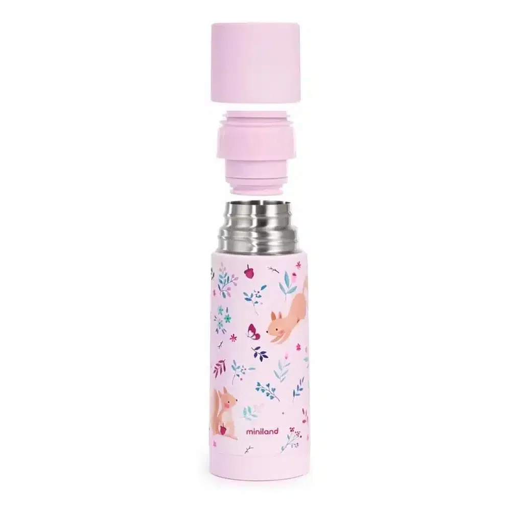 Miniland Gourde Isotherme en Acier Inoxydable 350ml -2- bebemaman